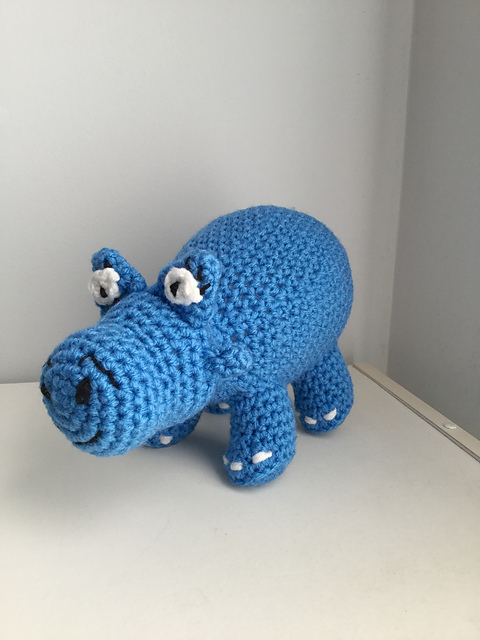 Amigurumi Hillary the Hippo