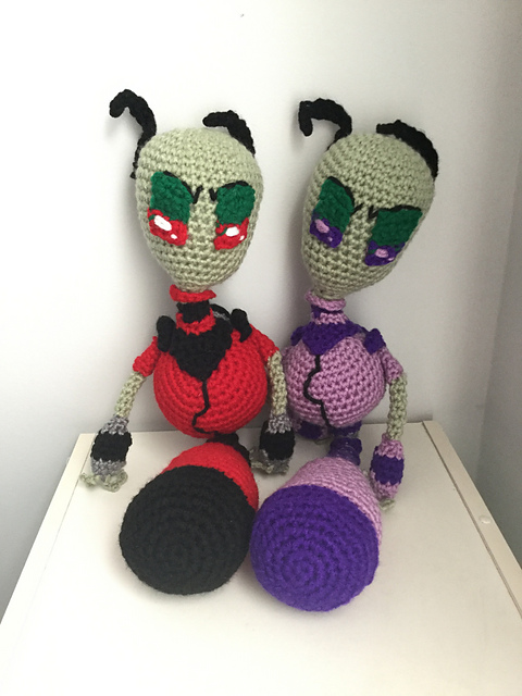 Amigurumi Alien Brothers