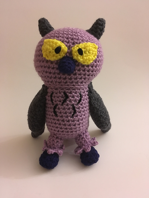 Amigurumi Luna the Owl