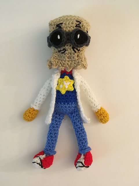 Paperbag Scientist Doll