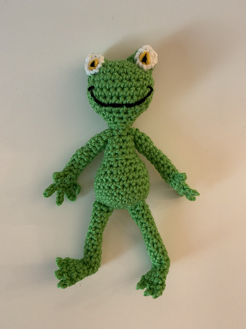 Amigurumi Todd the Frog