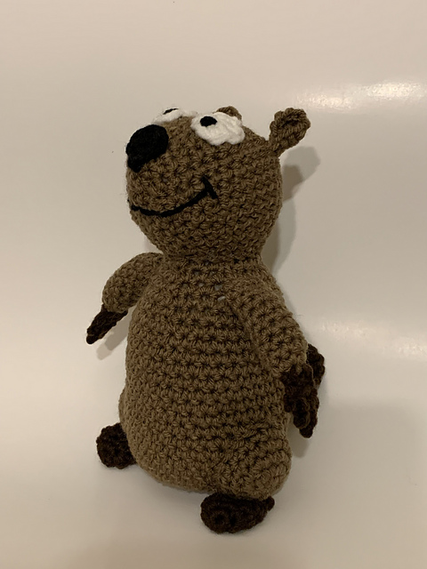 Amigurumi Giddy Groundhog