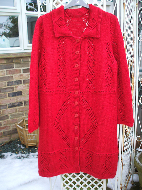 Lace Diamond Coat