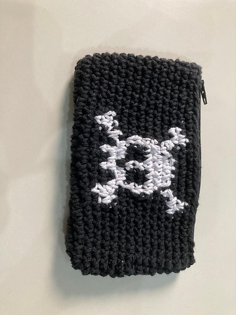 Skull wallet grid