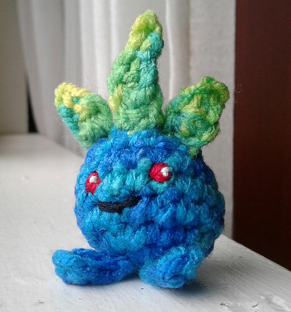 A Tiny Oddish Appears (pokemon amigurumi)