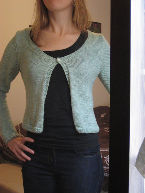 Single Button Cardigan 
