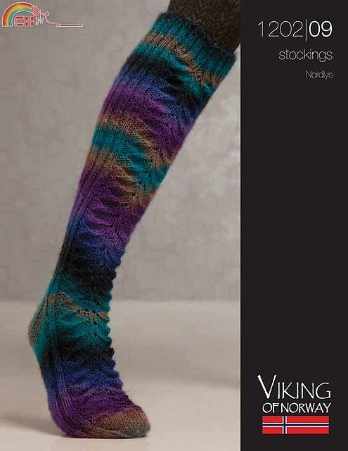 1202-09 Nordlys Stockings