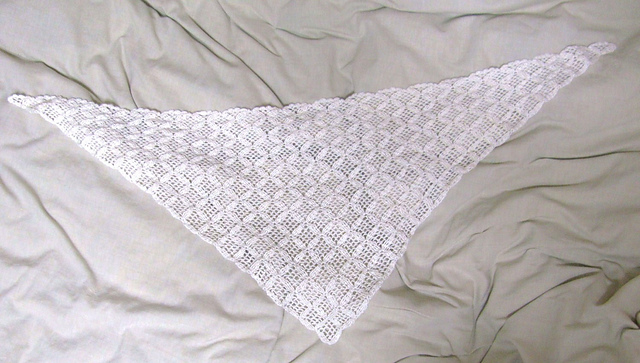 #22 Triangular stole  (P 27, 66 三角ストール)