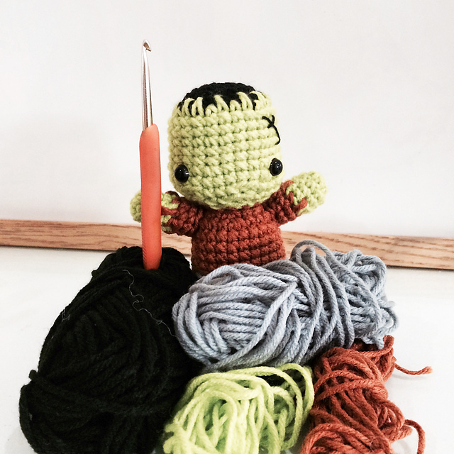 Amigurumi Frankie Frankenstein