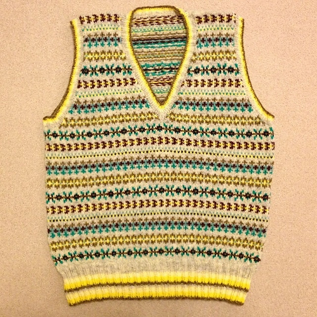 p4.Fair Isle Vest