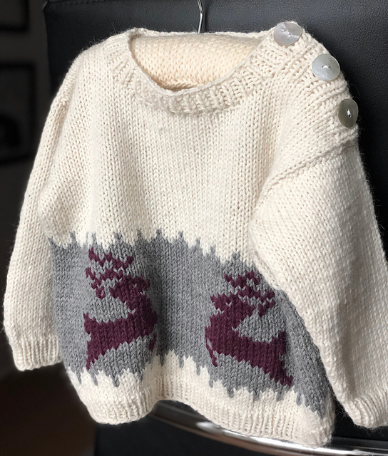 Julesweater til baby