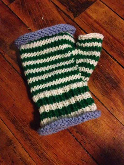 Sundance Inspired Stripy Handwarmers
