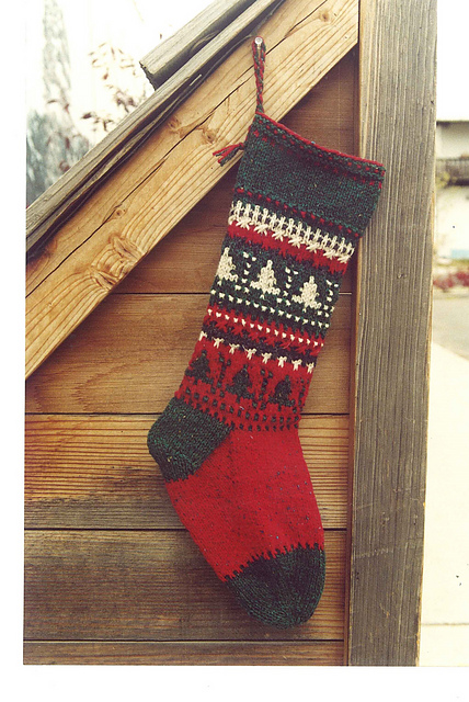 Slip Stitch Stocking