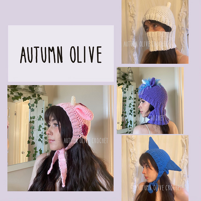 animal disguise bonnet and balaclava
