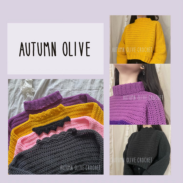 autumn olive oversized pullover