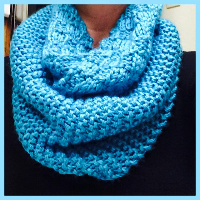 Two Sitch 50/50 Infinity scarf