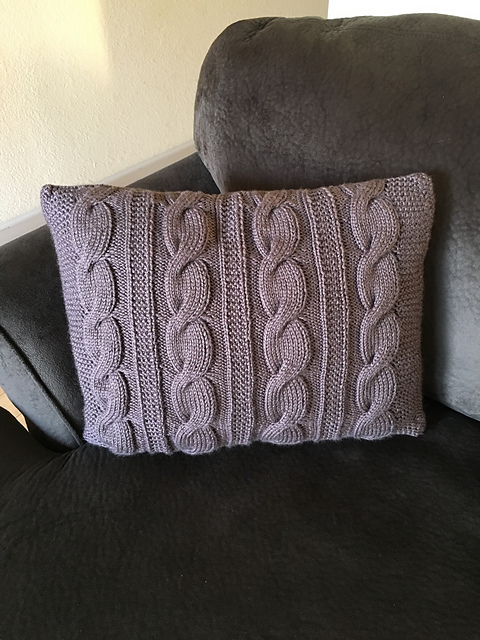 Cable Throw Pillow
