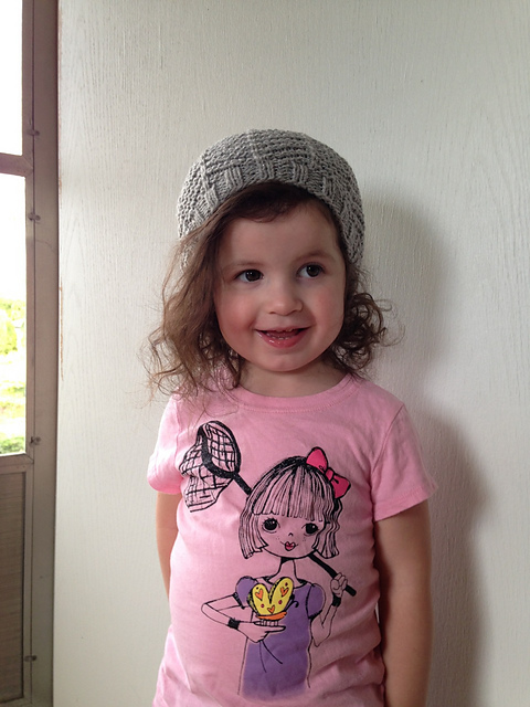 Herringbone Slouch Hat