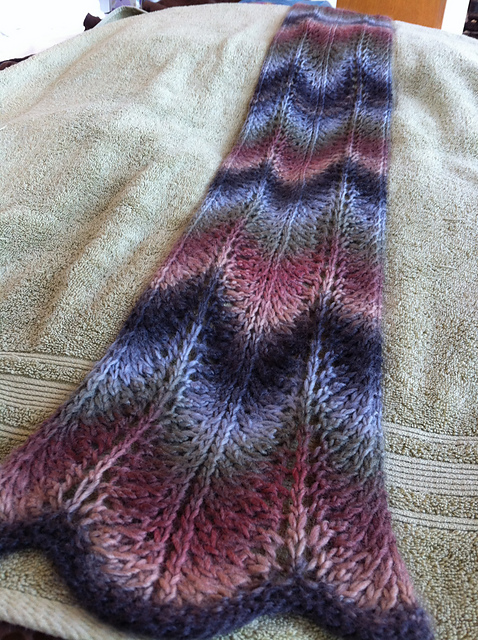 Feathers Lace Scarf