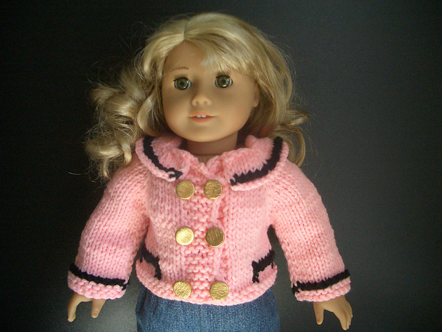 COCO cardigan for 18" doll