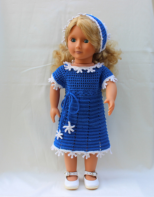 Snowflake crochet Dress