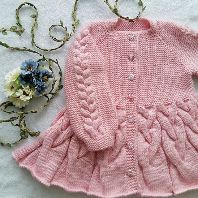 Bird Tails & Ponytails Girls' Coat Cardigan