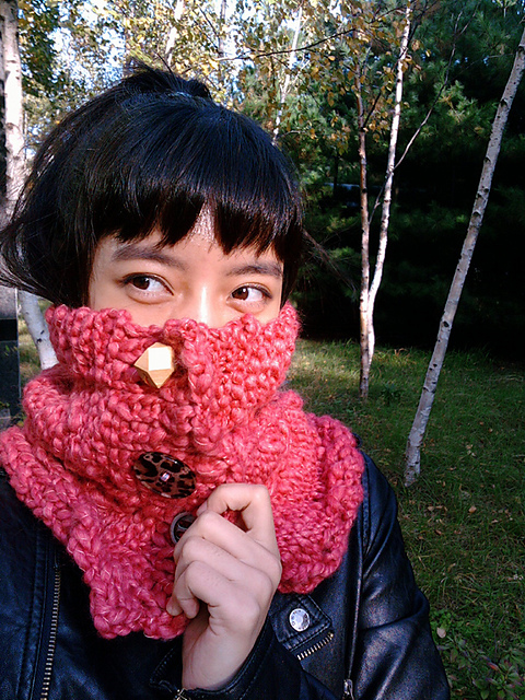 Begonia Neck Warmer