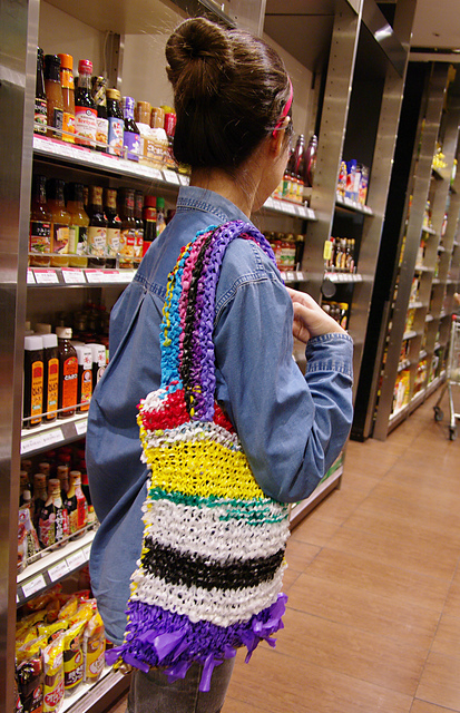 Shuei's Ecobag from Recycled Plastic Bags