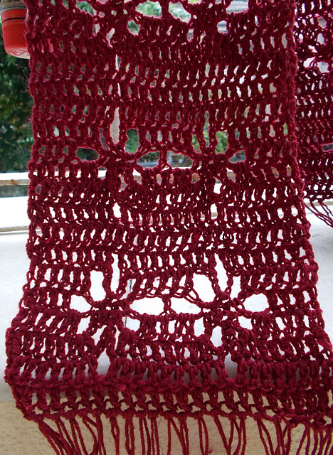 My Poinsettia Scarf