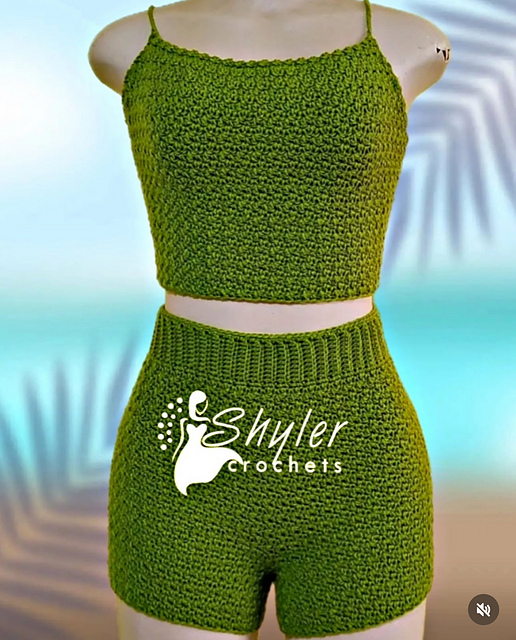 Lemon peel stitch shorts