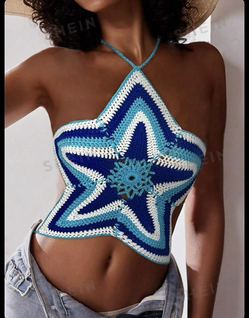 Flower / star top