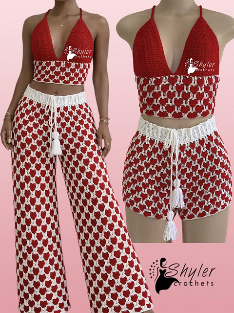 Hearts shorts / pants