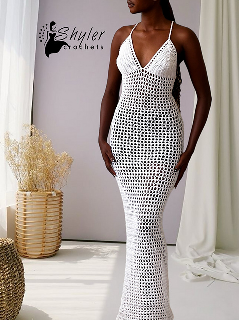 Ravelry: Mesh beach dress pattern by Shylercrochets
