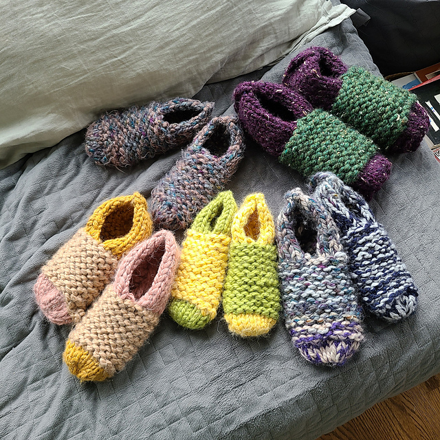 Scraptastic Slippers