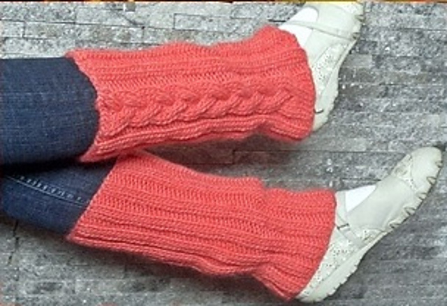 Pink Set - legwarmers