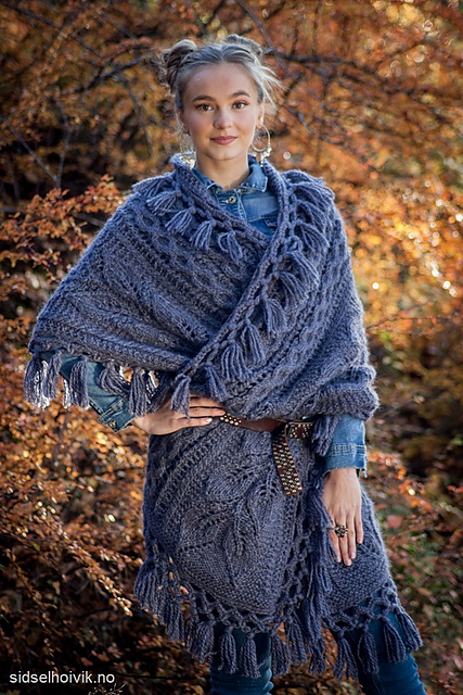 Leaf Vine Shawl