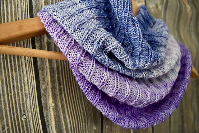 Garden Lavender Cowl