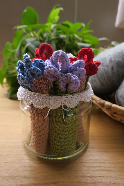 Meadow in a Jar Coaster