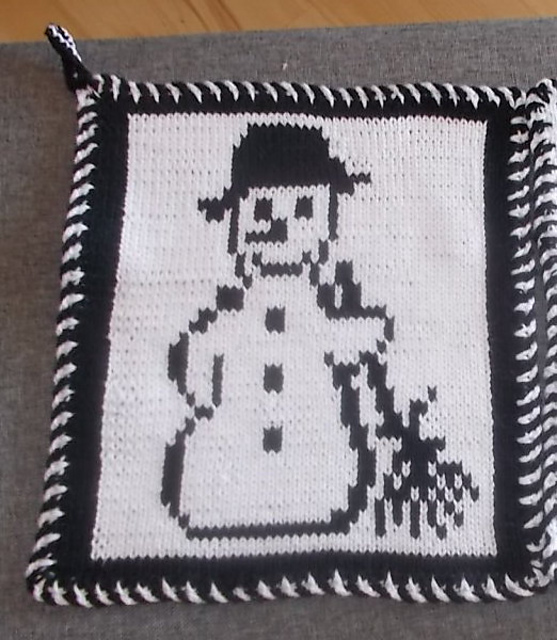 Spüli Schneemann (Besen unten)