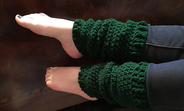 Simple Tapered Leg Warmers