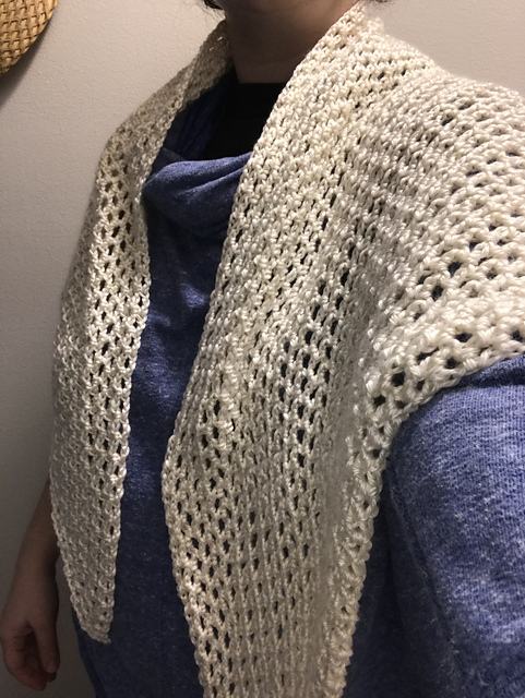 Simple shawl