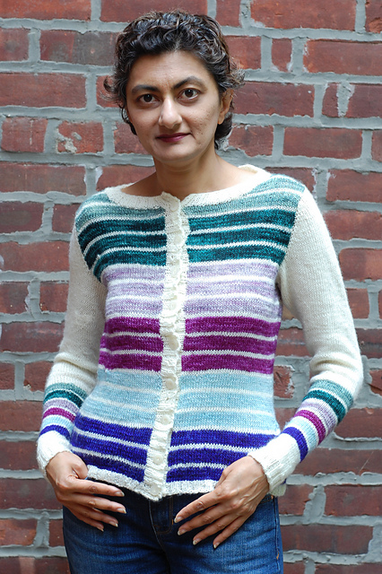 Fruit Stripes Cardigan