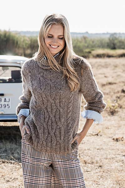 #8 Pullover Peru Tweed