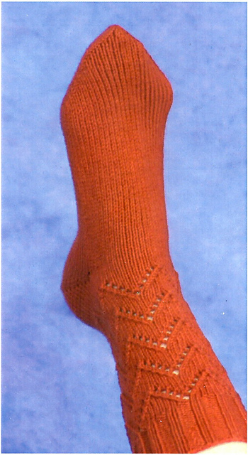 Lace Chevron Socks