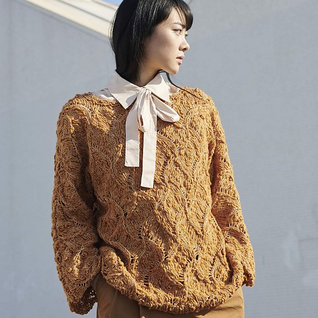 Womens Wavy ZigZag Sweater (6211-15)