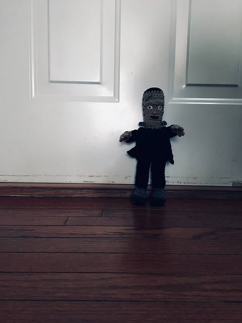 Black & White Frankenstein's Monster