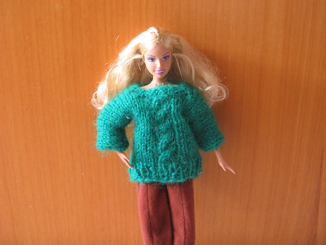 Maglione per barbie