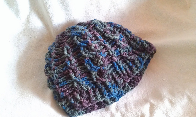 cool crochet cable crochet hat