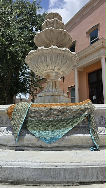 Purls of Wisdom Shawl
