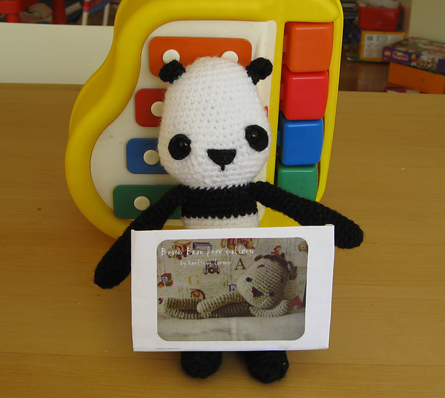 Bruno Bear amigurumi